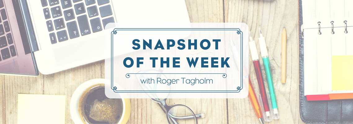 Snapshot of the week – 13 October 2017