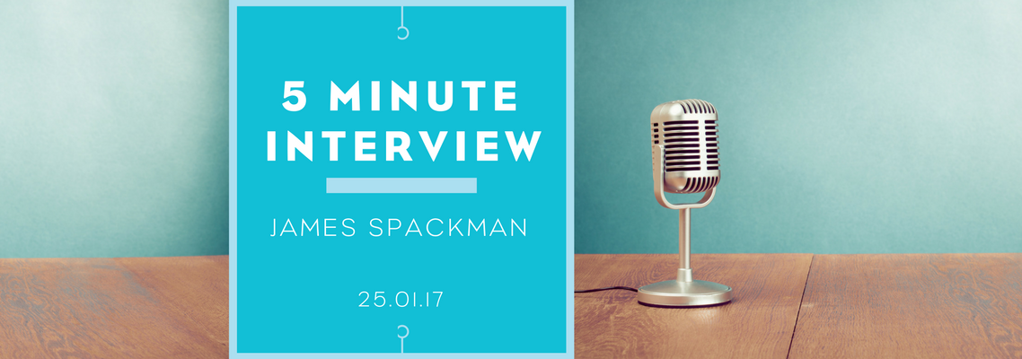 5 minutes with James Spackman