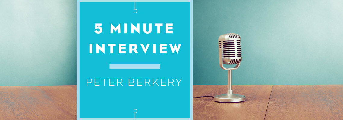 5 minutes with Peter Berkery