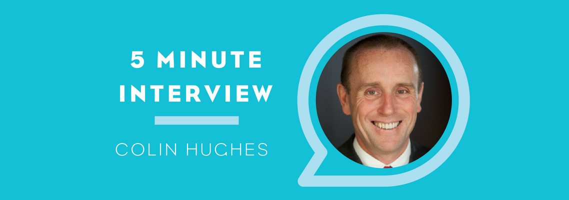 Five Minute Interview with Colin Hughes