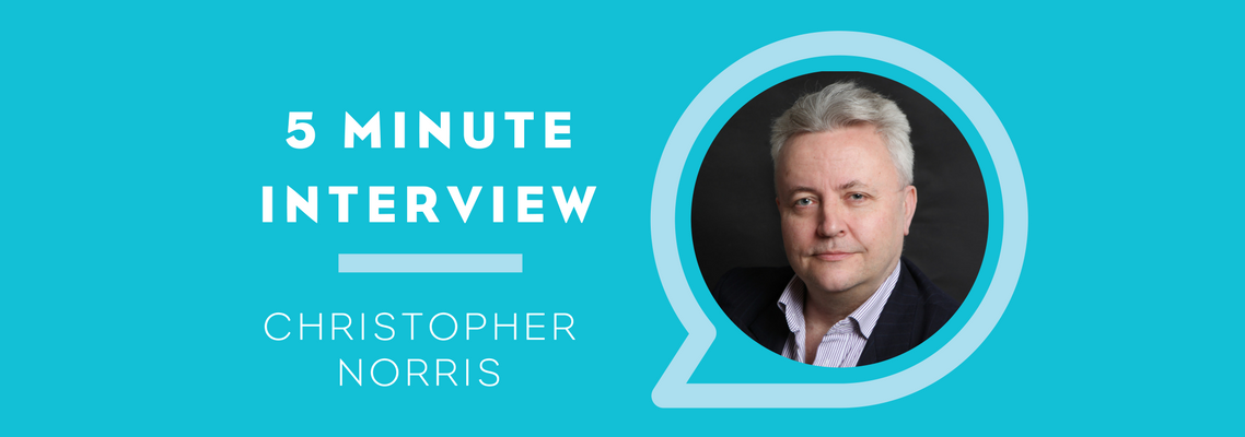 5 Minutes with Christopher Norris