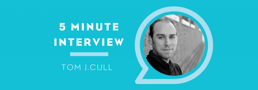 5 Minutes With Tom J. Cull | The Hub By The London Book Fair ...