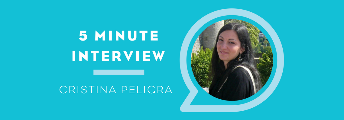 5 Minute Interview with Cristina Peligra
