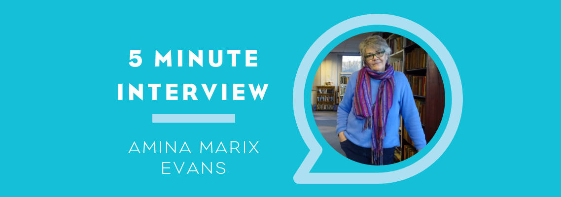 5 Minute Interview with Amina Marix Evans