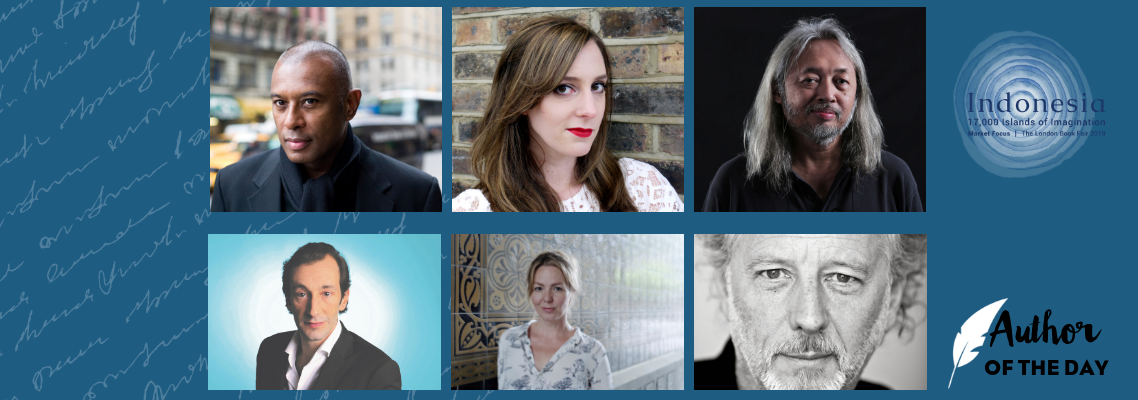 Leading writers Caryl Phillps, Holly Bourne and Seno Gumira Ajidarma announced for The London Book Fair Author of the Day line-up 2019